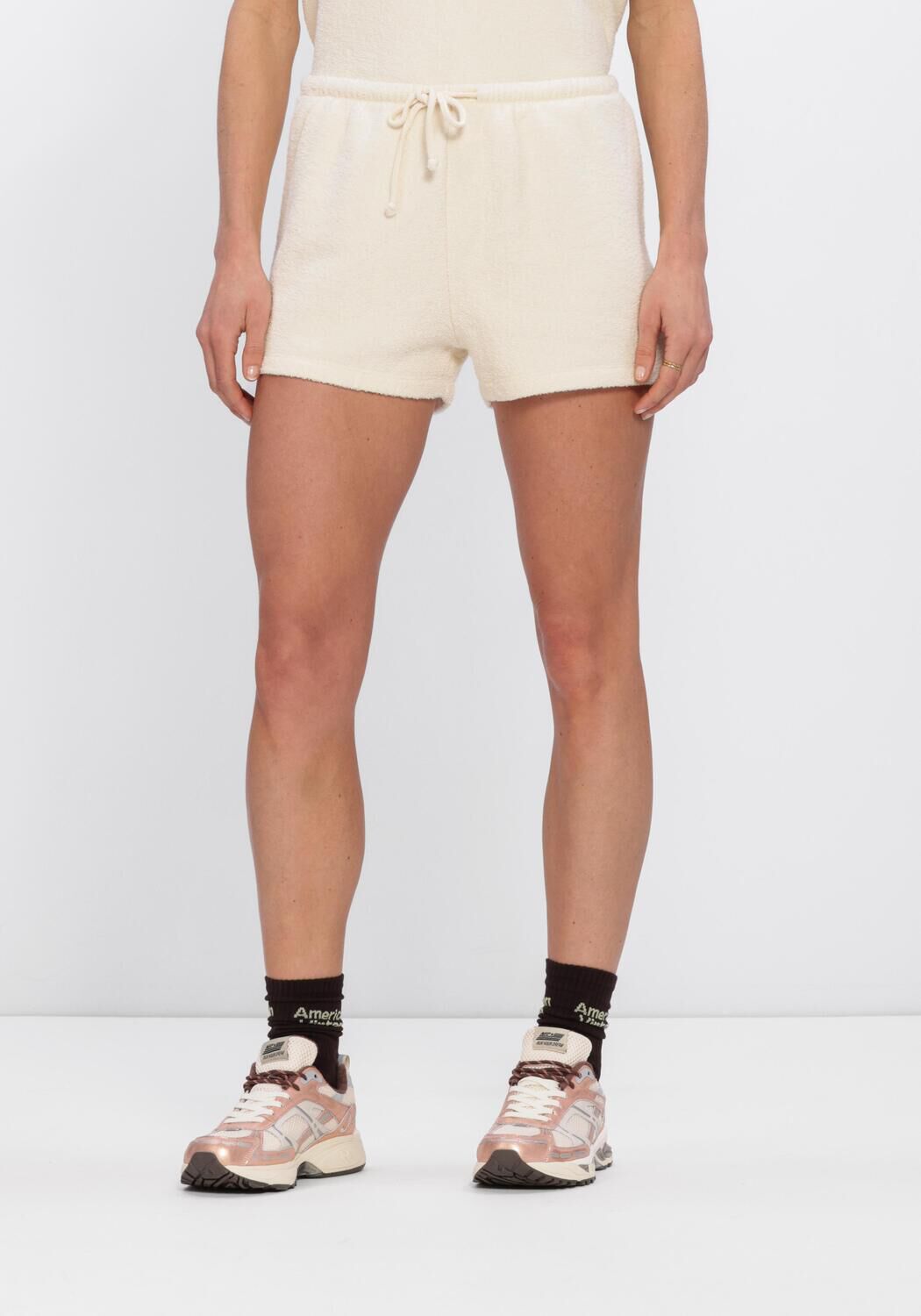Creme AMERICAN VINTAGE Korte broek BOBYPARK - large