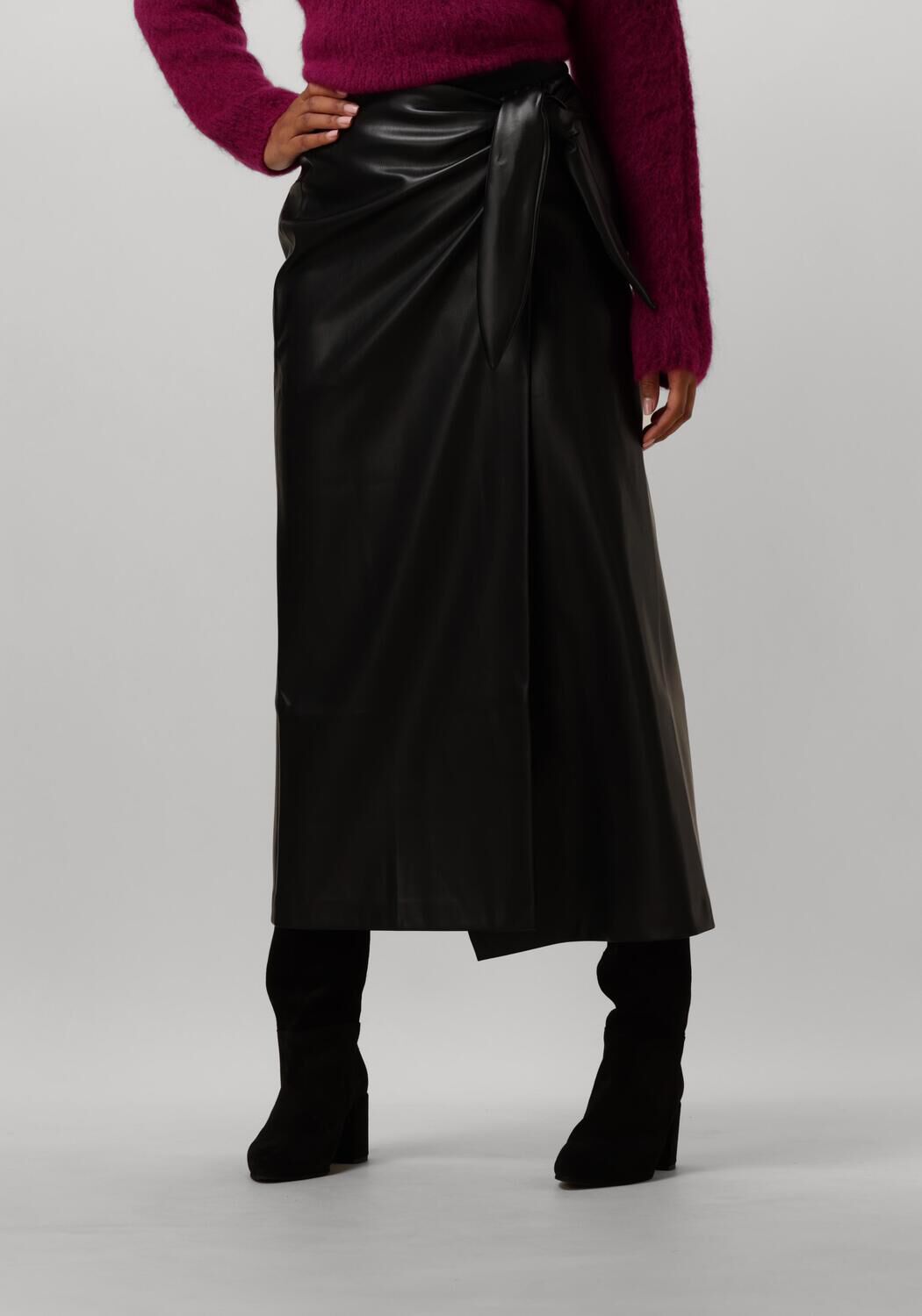 Amaya Amsterdam Midirok Dames Han Skirt, Maat: M, Kleur: Zwart