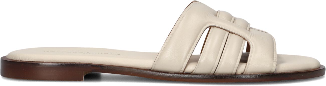 Stefano Lauran Slippers
Dames Led 1 Band Slipper, Maat: 37, Materiaal: Leer, Kleur: Gebroken wit