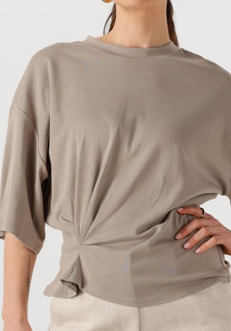 Taupe SECOND FEMALE Top MISSOURI TEE - large