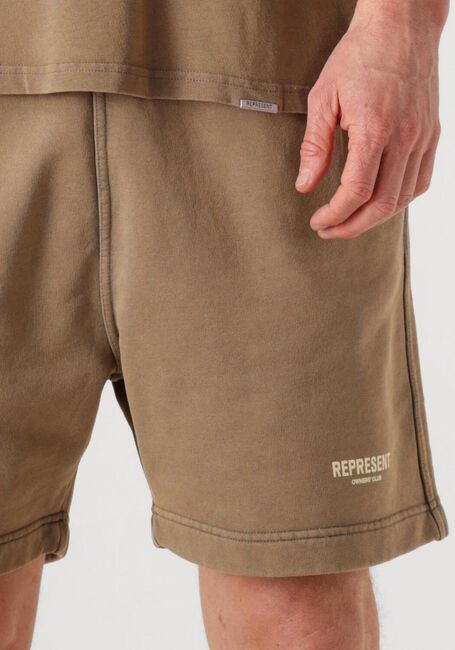 Taupe REPRESENT Korte broek REPRESENT OWNERS CLUB SHORT - large
