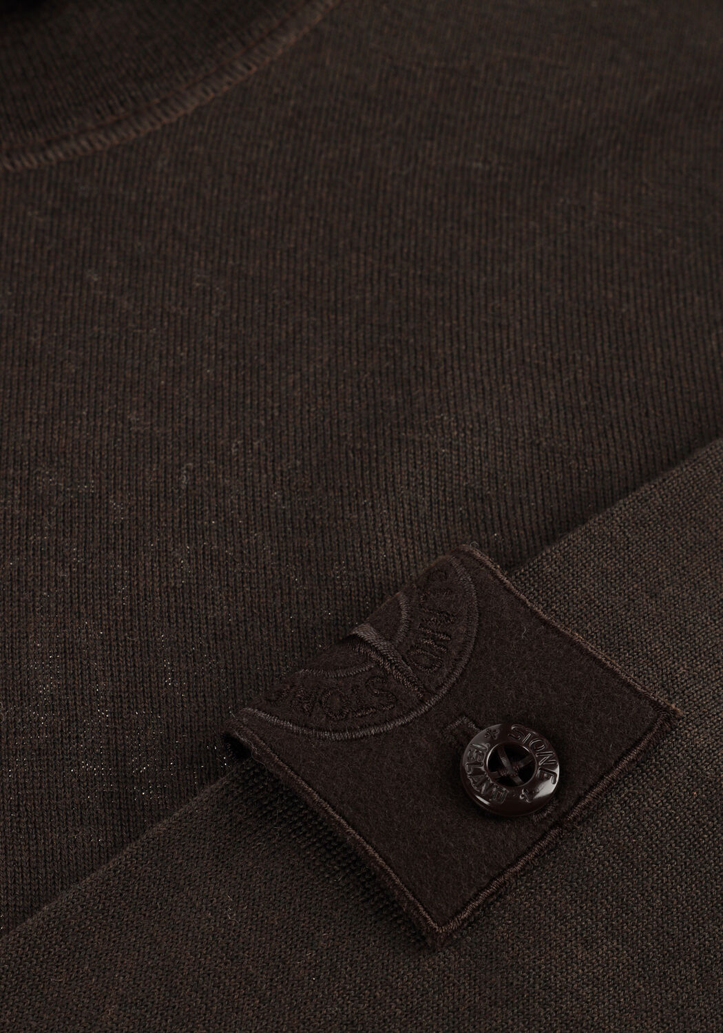 Bruine STONE ISLAND Trui CREW NECK - large