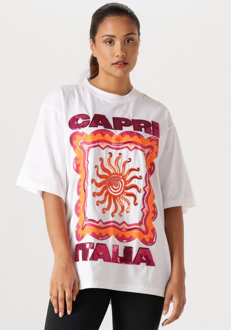 Witte GOLDBERGH T-shirt RAYA SHORT SLEEVE TOP - large