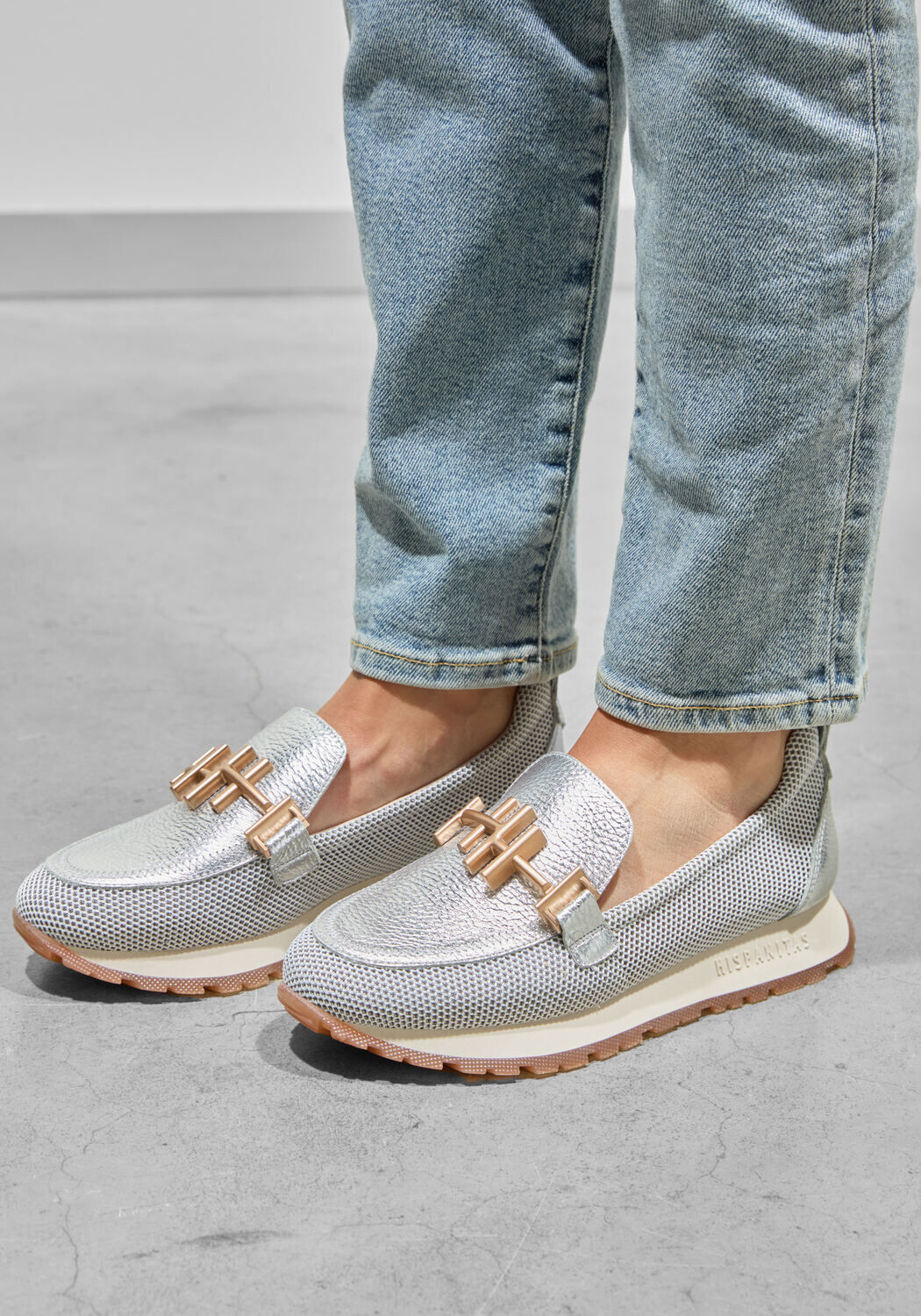 Zilveren HISPANITAS Instappers HV253919 - medium