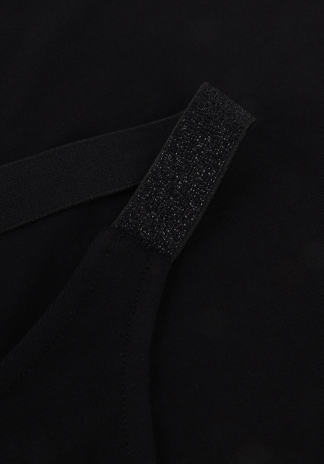 Zwarte SUMMUM Top TOP CROSSBAND (3S3720) - large