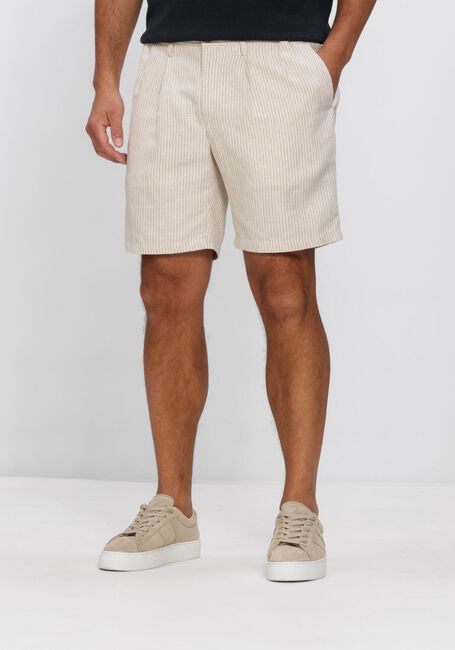 Beige PROFUOMO Korte broek SHORT STRIPE - large
