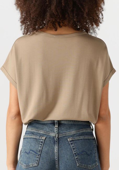 Beige KNIT-TED T-shirt EMMA - large