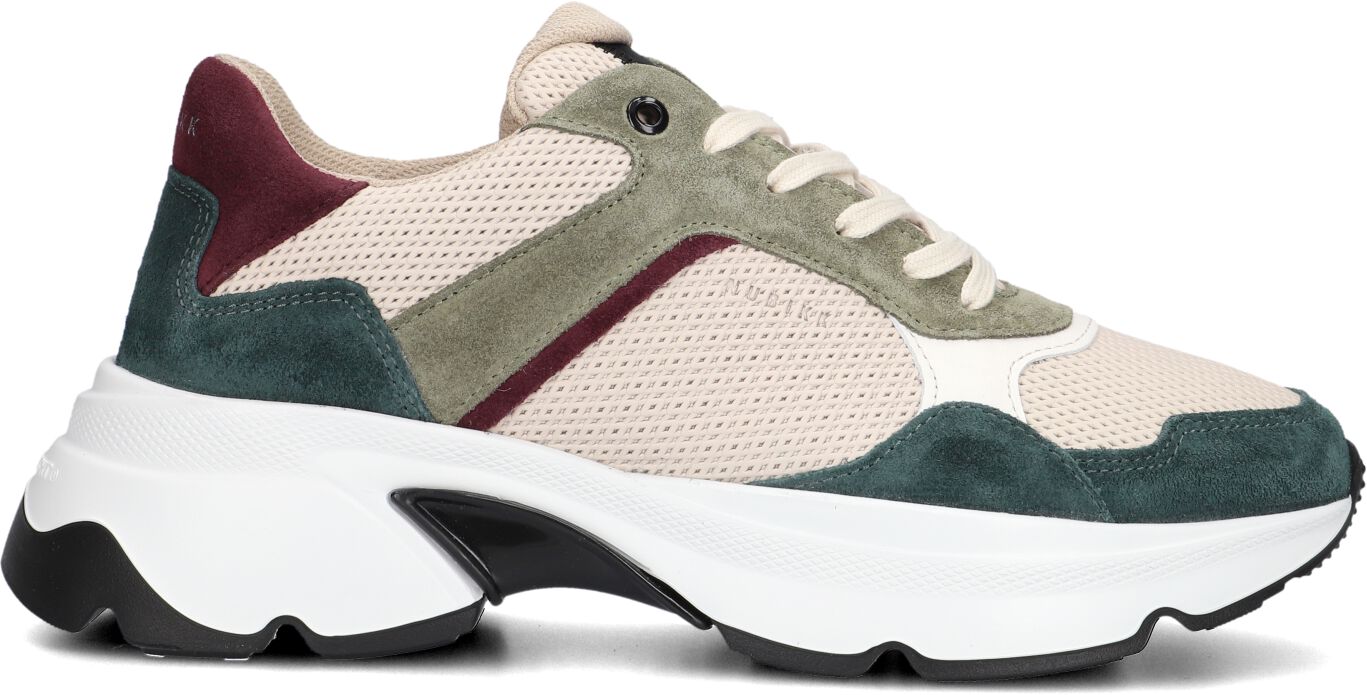 Nubikk Lage Sneakers Dames Ross Jaden, Maat: 39, Materiaal: Suède, Kleur: Groen