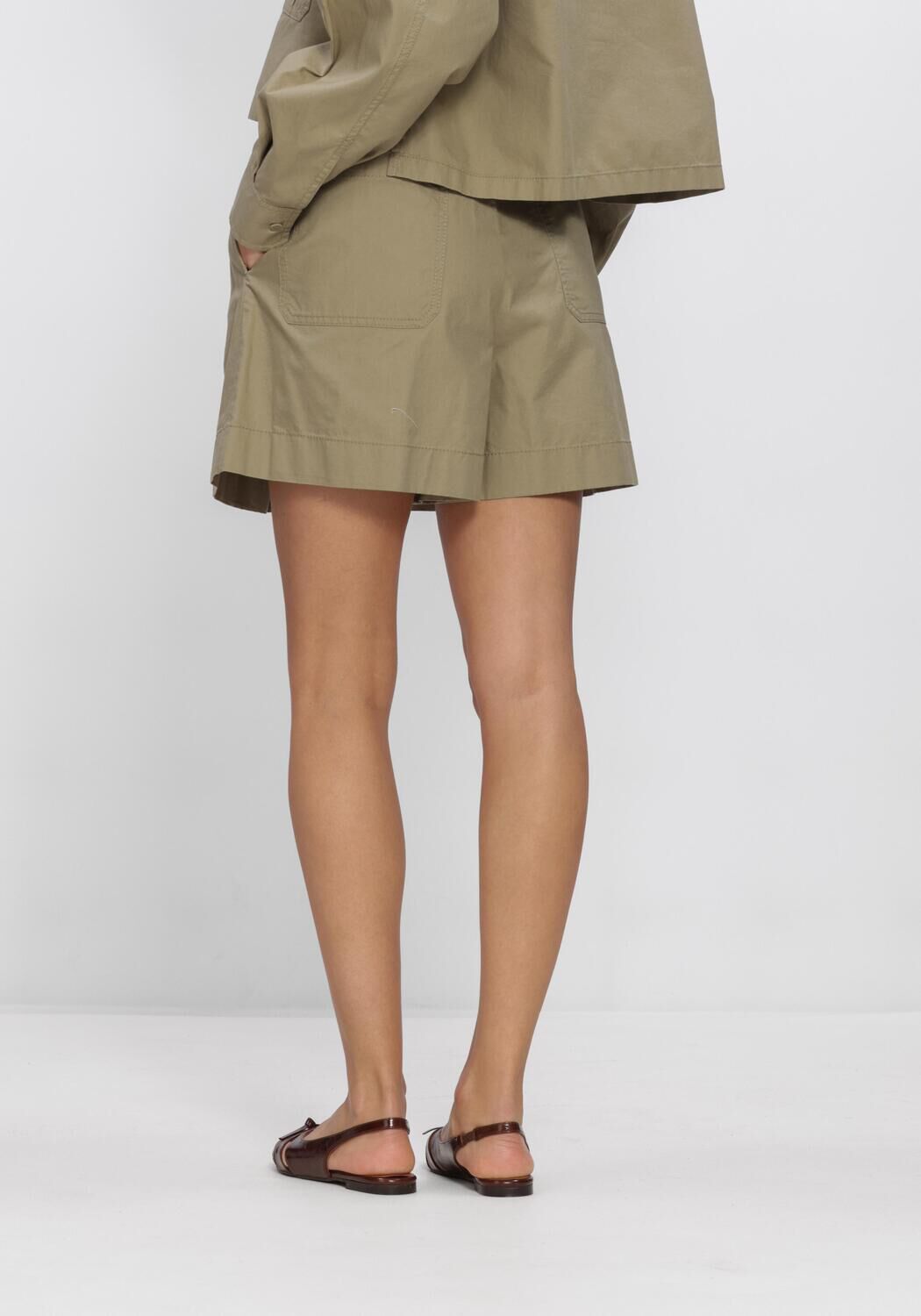 Olijf MAX MARA Broeken SHORT - large