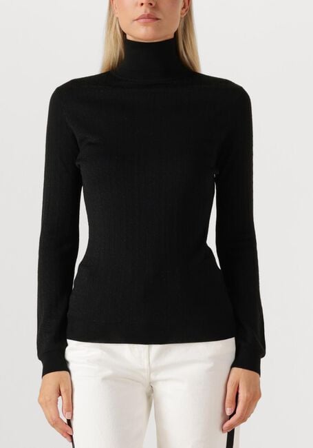 Zwarte ELISABETTA FRANCHI Trui KNITTED SWEATER - large