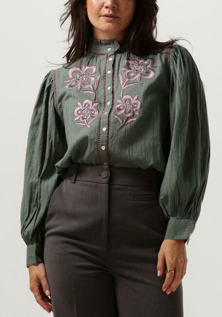 Khaki ANTIK BATIK Blouses ANOUKI BLOUSE - large