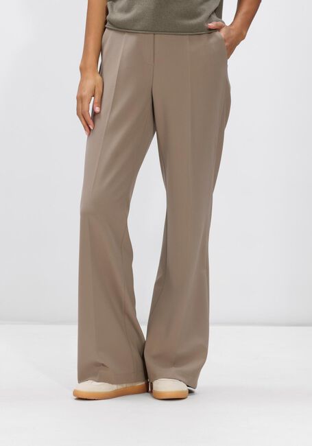 Taupe CAMBIO Wijde broek AMELIE - large
