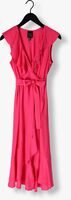 Roze ACCESS Midi jurk SLEEVELESS DRESS WITH RUFFLES - medium