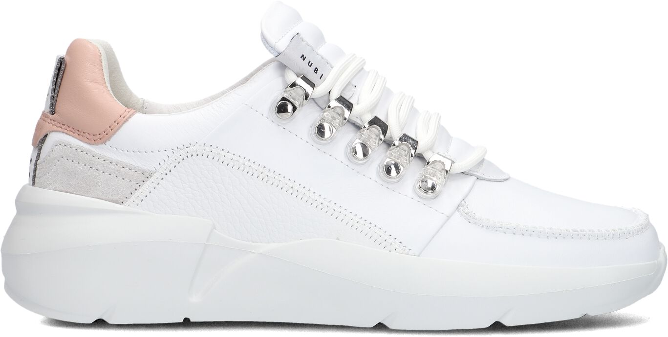 Nubikk Lage Sneakers Dames Roque Roman, Maat: 37, Materiaal: Leer, Kleur: Wit