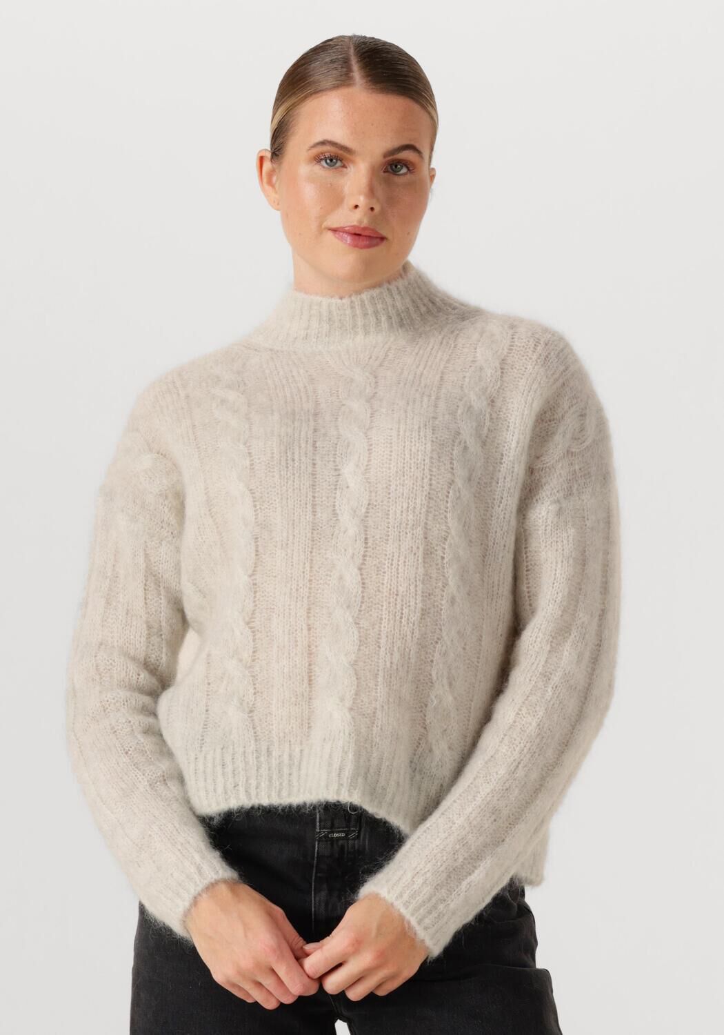 Des Petits Hauts Trui Dames Alonzo, Maat: XS, Kleur: Ecru afbeelding 1