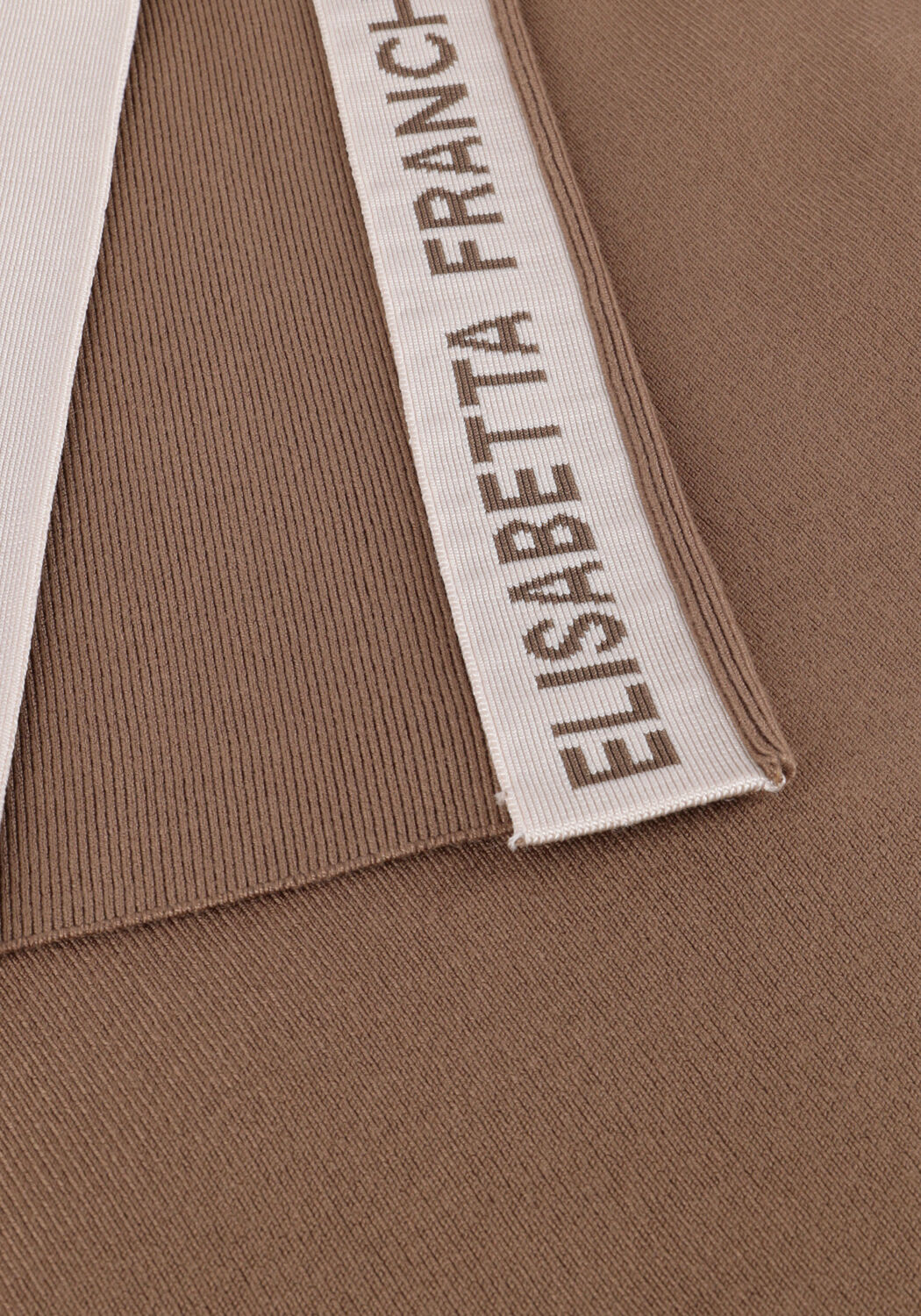 Taupe ELISABETTA FRANCHI Midi jurk AM03S61E2 - large