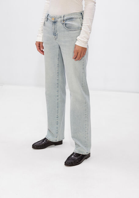 Lichtblauwe 7 FOR ALL MANKIND Straight leg jeans CALIE STRAIGHT - large