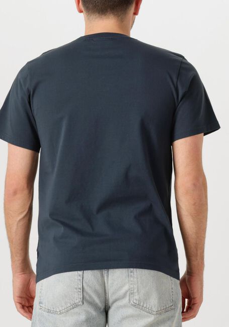 Donkerblauwe FORÉT T-shirt BOTANIC T-SHIRT - large