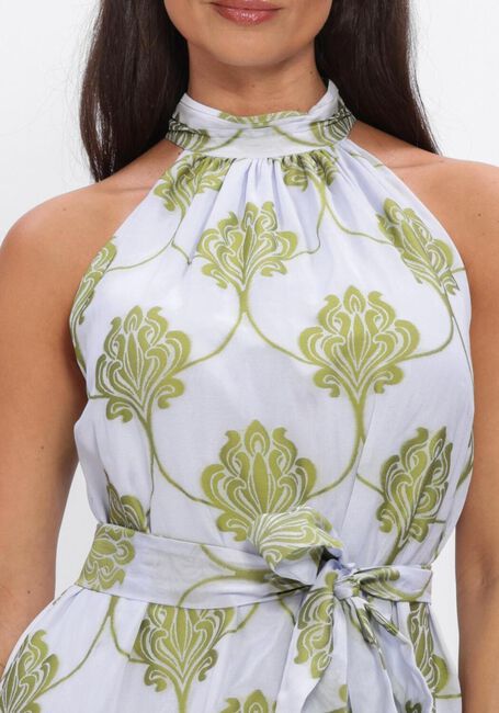 Blauwe AMAYA AMSTERDAM Maxi jurk LUCIA - large