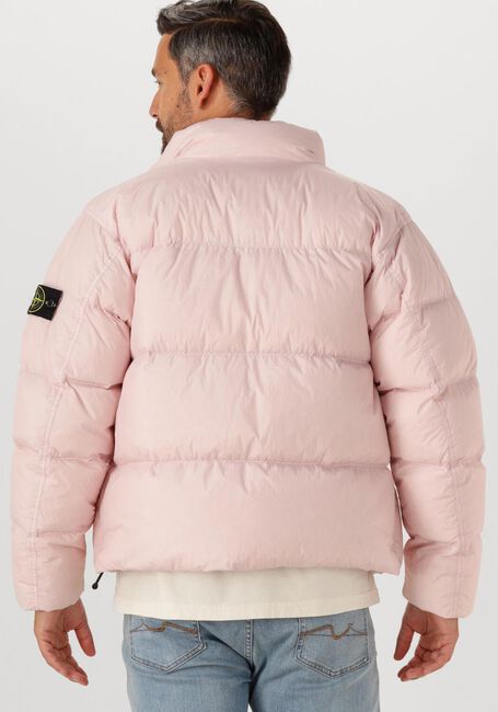 Lichtroze STONE ISLAND Gewatteerde jas BOMBER - large