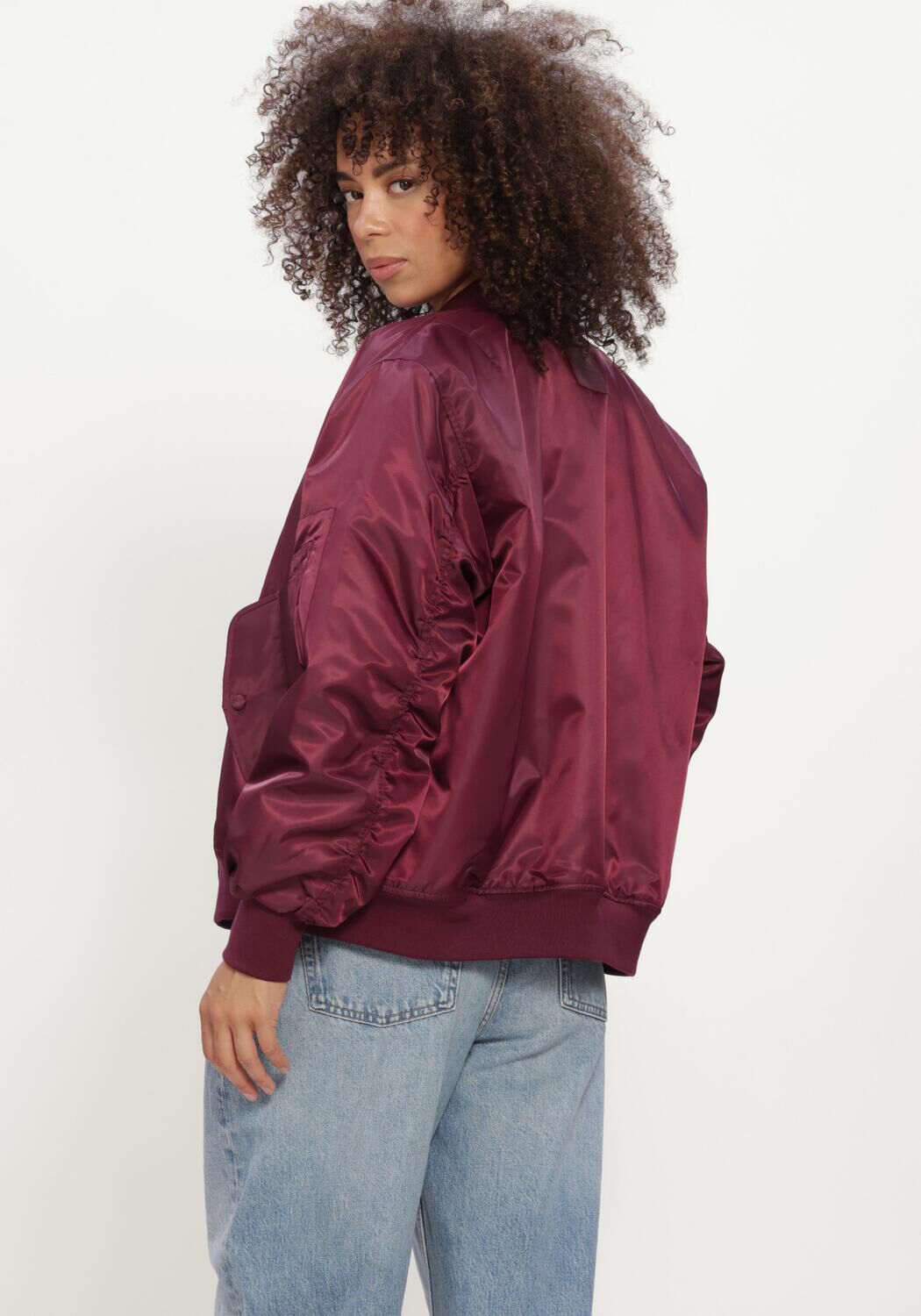Bordeaux ANINE BING Jack LEON BOMBER - large