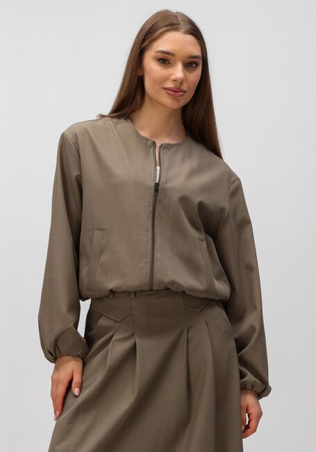 Bruine CO'COUTURE Jack LUNA BALLOON ZIP JACKET - large