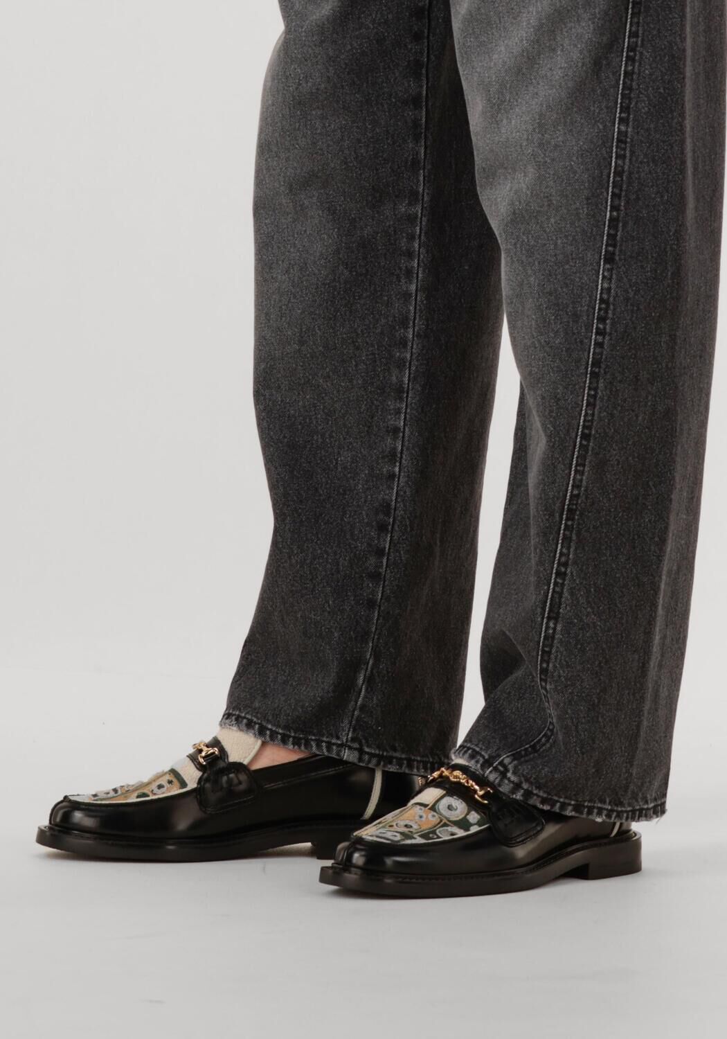 Zwarte FILLING PIECES Loafers LOAFER SPEAKER WALL - large