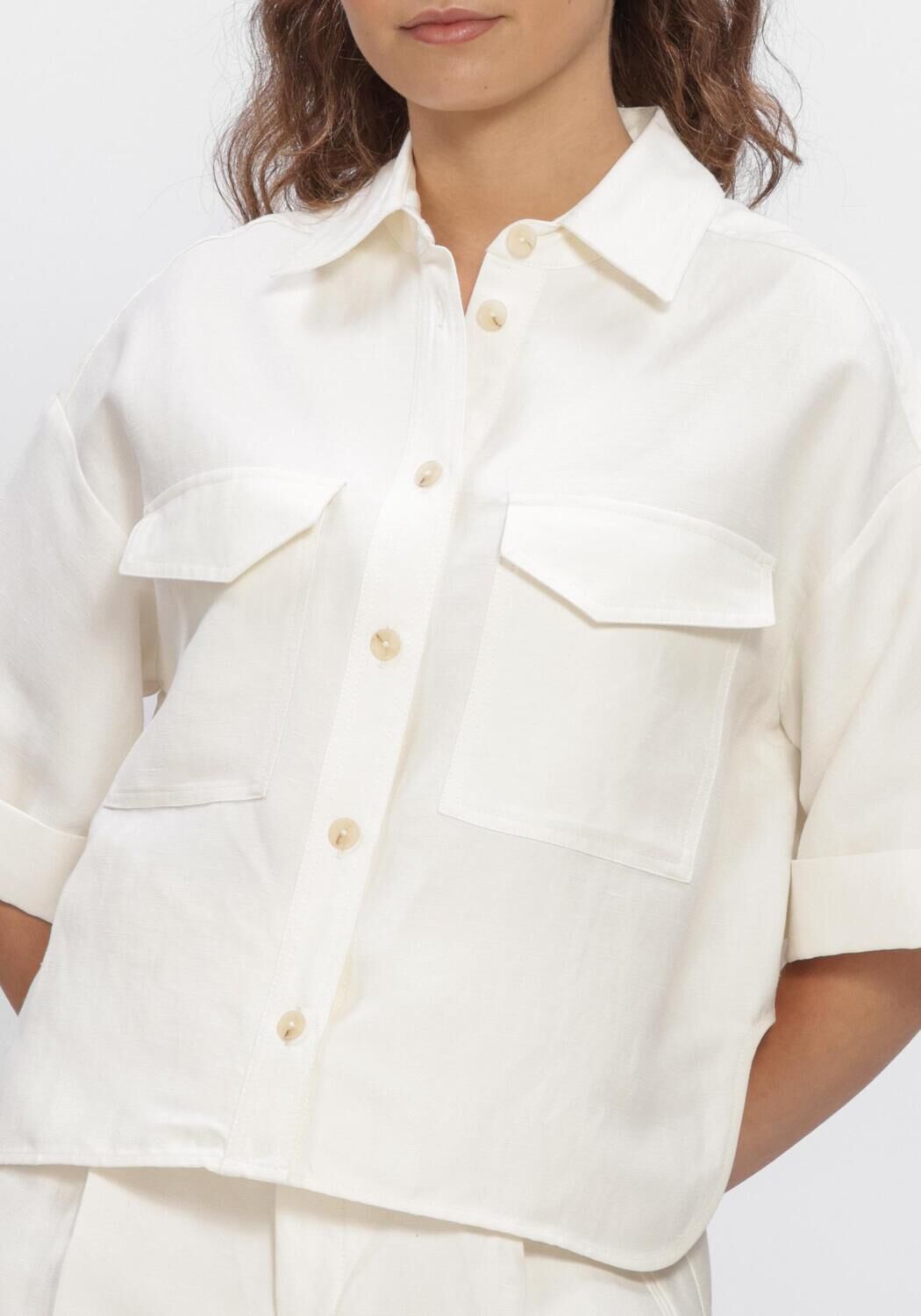 Ecru CLOSED Tops & T-shirts UTILITY SHIRT - large