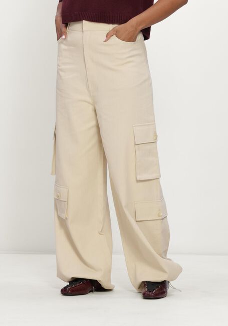 Beige RHUNE Cargobroeken TOVE PANTS - large