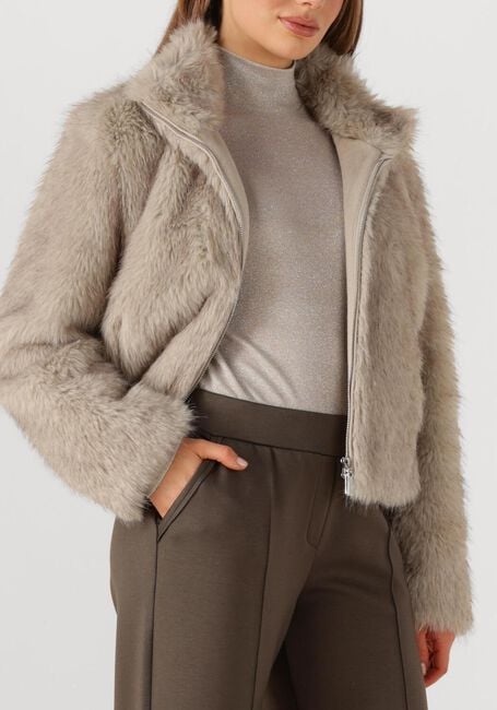 Zand MARC CAIN COLLECTION Faux fur jas ZC 12.07 W64 - large