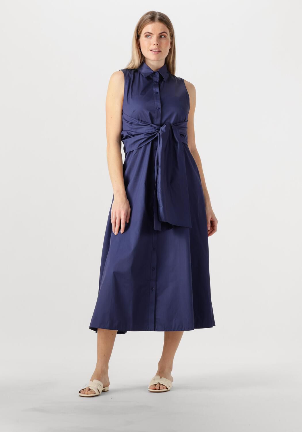 Devotion Maxi Jurk Dames Eros, Maat: M, Kleur: Donkerblauw afbeelding 1