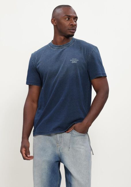 Donkerblauwe DENHAM T-shirt YUGEN SS TEE - large
