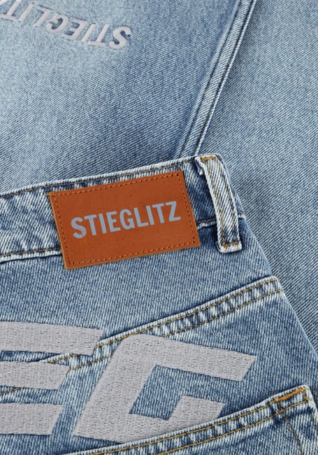 Lichtblauwe STIEGLITZ Wide jeans ARYO JEANS - large