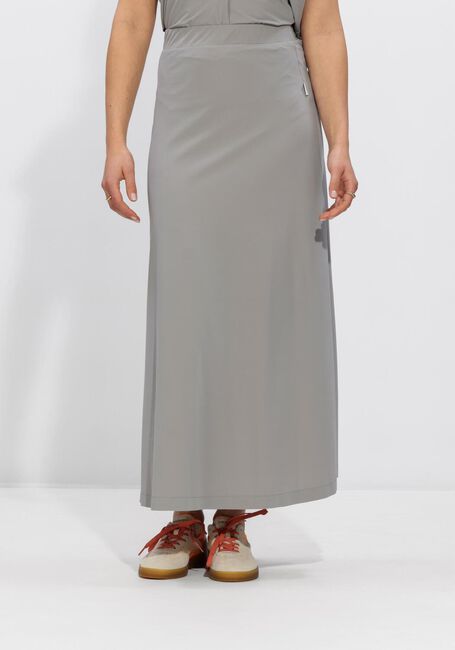 Grijze PENN & INK Maxirok SKIRT - large