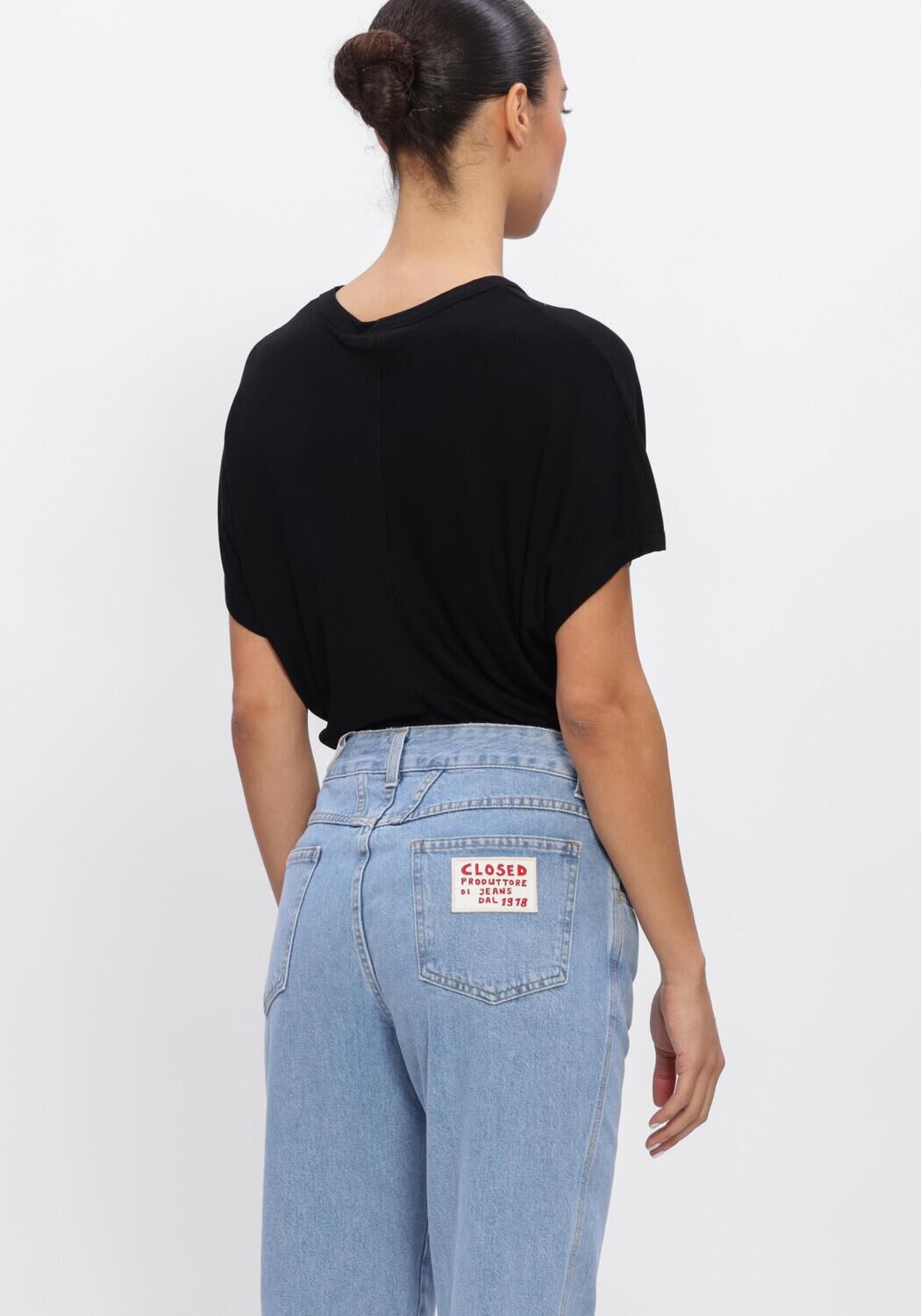 Zwarte ANINE BING Top ZADIG TEE - large