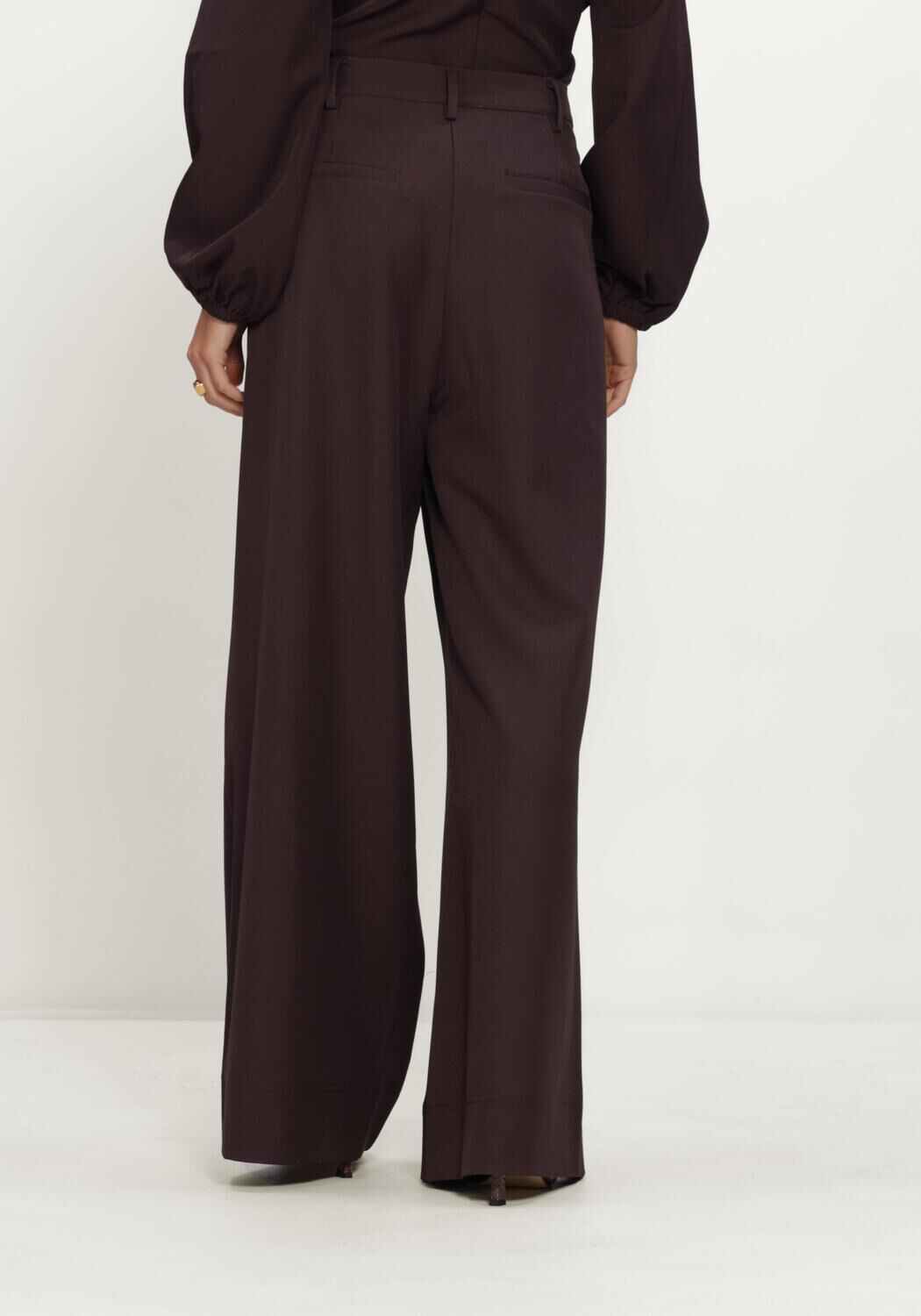Beige CO'COUTURE Pantalon LUNACC PLEAT PANT - large