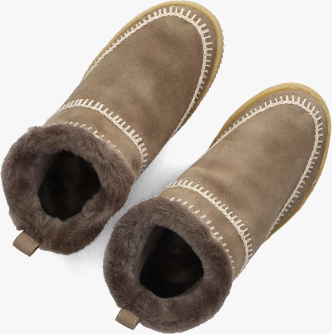 Taupe LAIDBACKLONDON Vachtlaarzen NYUKI LOW CROCHET Taupe LAIDBACKLONDON Vachtlaarzen NYUKI LOW CROCHET - large