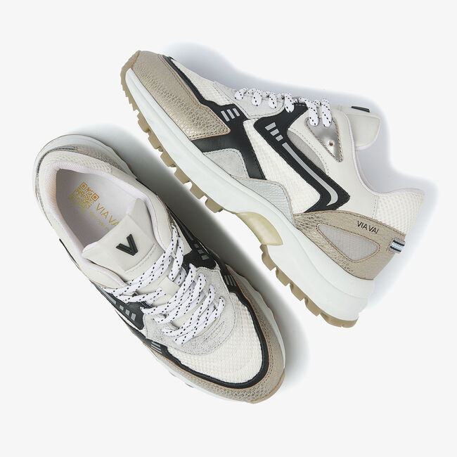 Grijze VIA VAI Lage sneakers DANAE NOAH - large