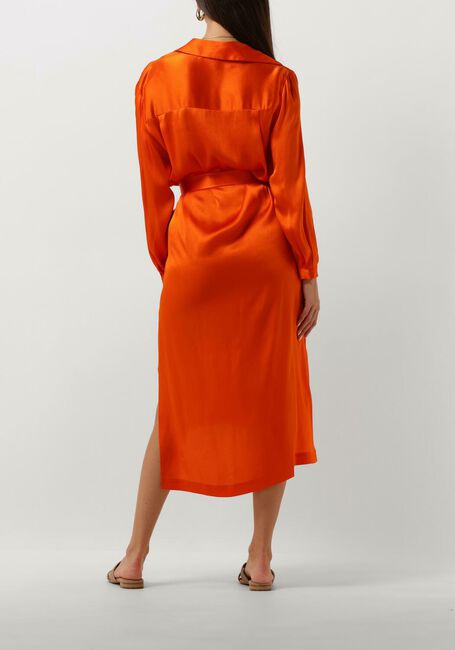 Oranje SEMICOUTURE Midi jurk FILLIPA DRESS - large