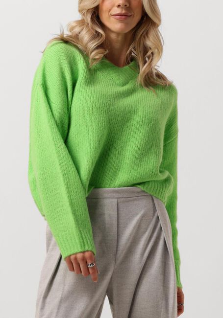 Groene PENN & INK Trui 275 JUMPER - large