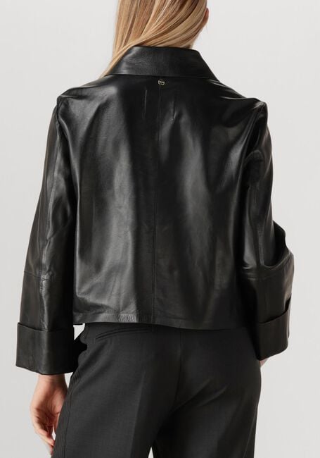 Zwarte MARC CAIN COLLECTION Leren jas ZC 31.06 L03 - large