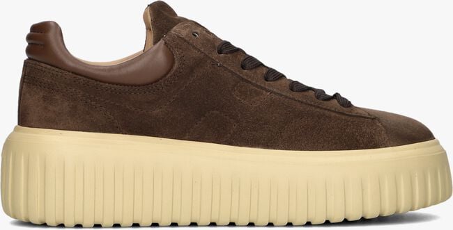 Bruine HOGAN Lage sneakers H-STRIPES ALLACCIATO H Bruine HOGAN Lage sneakers H-STRIPES ALLACCIATO H - large