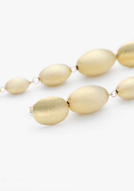 Goudkleurig LOTT. GIOIELLI Oorbellen WATERFALL OF STONES - large