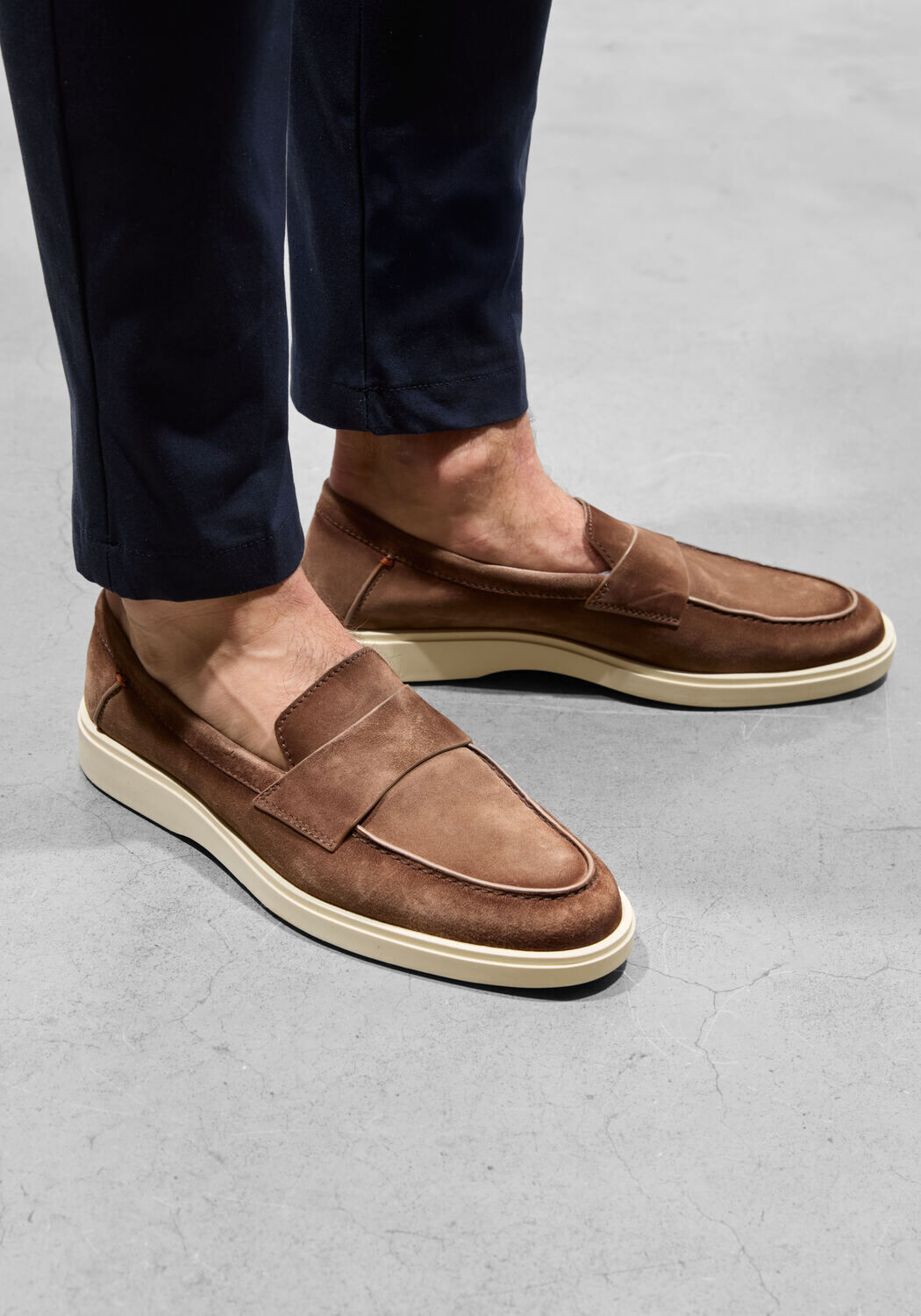 Bruine SANTONI Instappers REVOLVE - medium