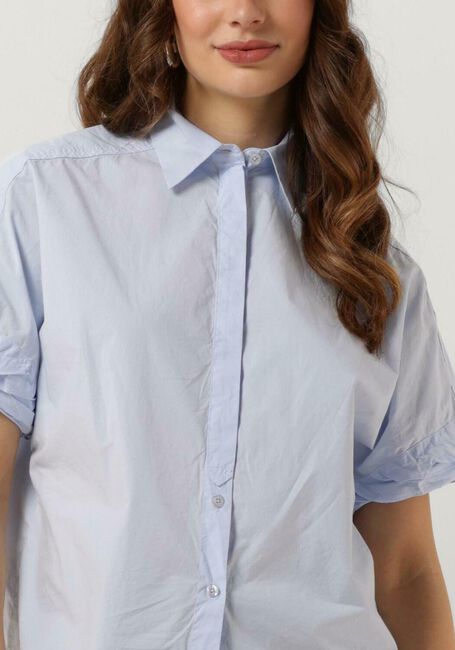 Lichtblauwe KNIT-TED Blouses LIZZY - large