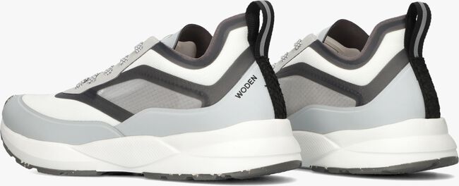 Witte WODEN Sneakers STELLE TRANSPARAN - large