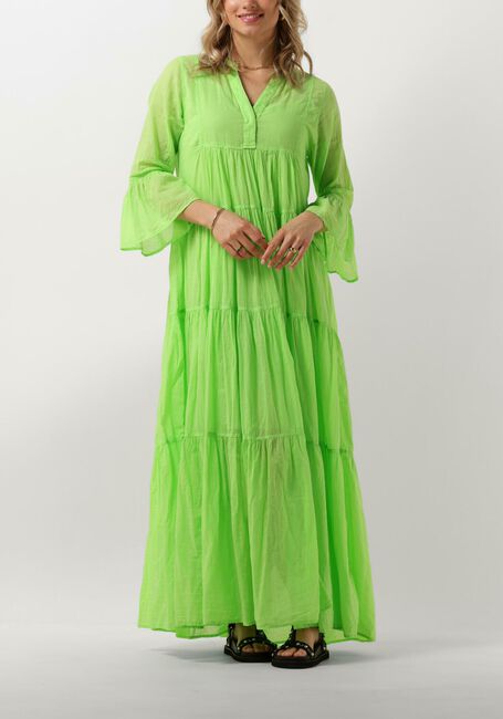 Lime DEVOTION Maxi jurk MANOUSIA - large