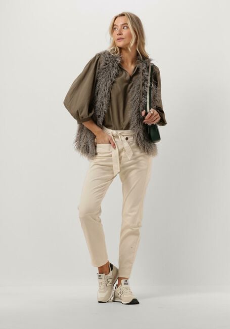 Groene SUMMUM Top TOP SHORT SLEEVES MODAL BLEND - large