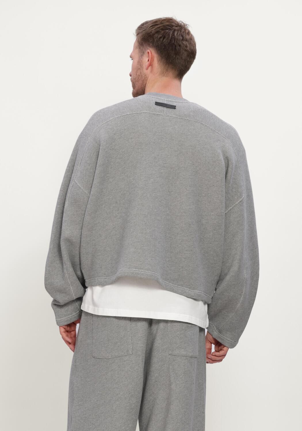 Grijze REPRESENT Sweater HEAVYWEIGHT SWEATER - large