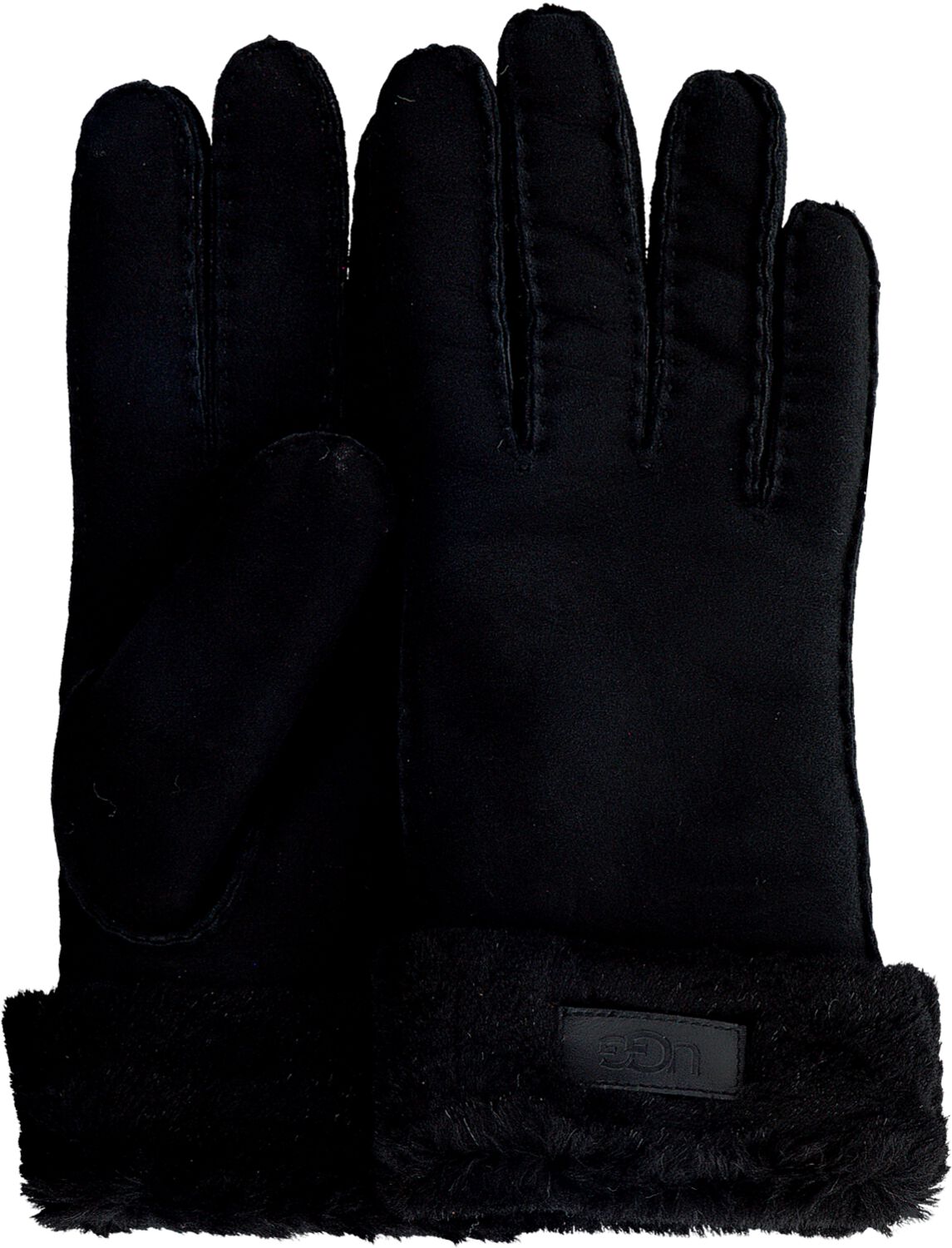 UGG Handschoenen
Dames Turn Cuff Glove, Maat: S, Materiaal: Suède, Kleur: Zwart afbeelding 1